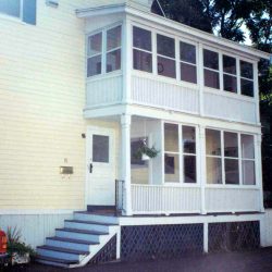 2 Story Historic Porch Renovation - Canandaigua, NY